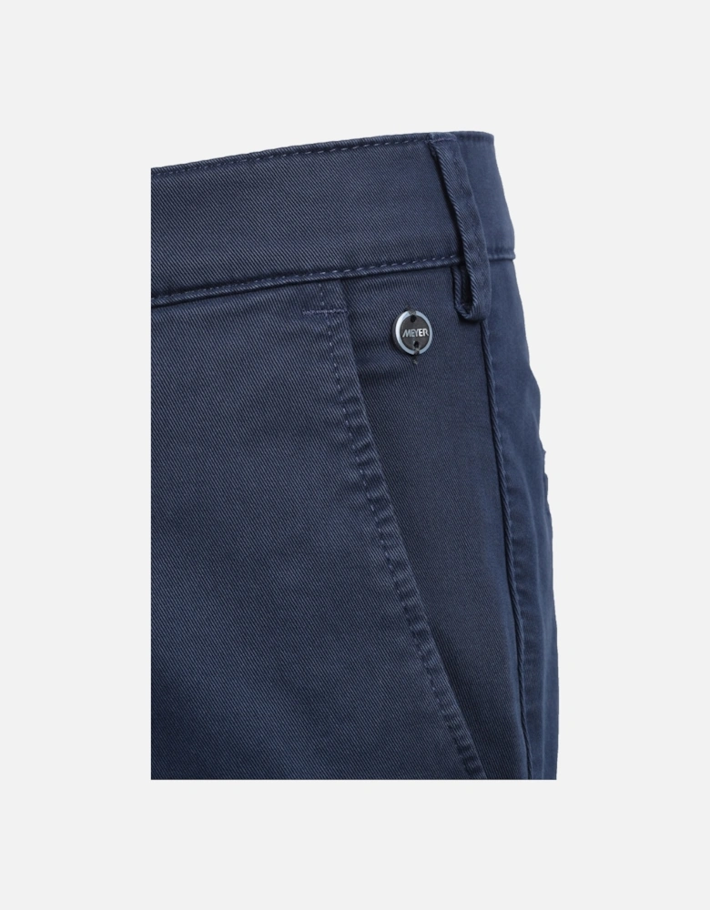 Roma Cotton Trouser Blue