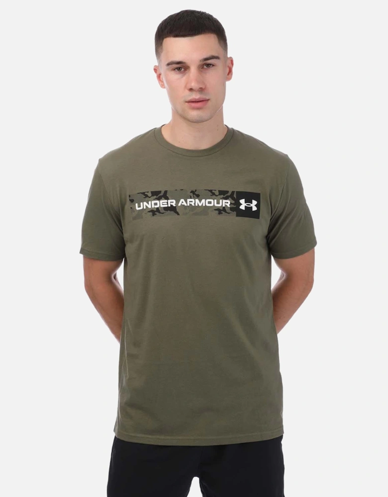 Camo Chest Stripe Short Sleeve - Mens UA Camo Chest Stripe T-Shirt