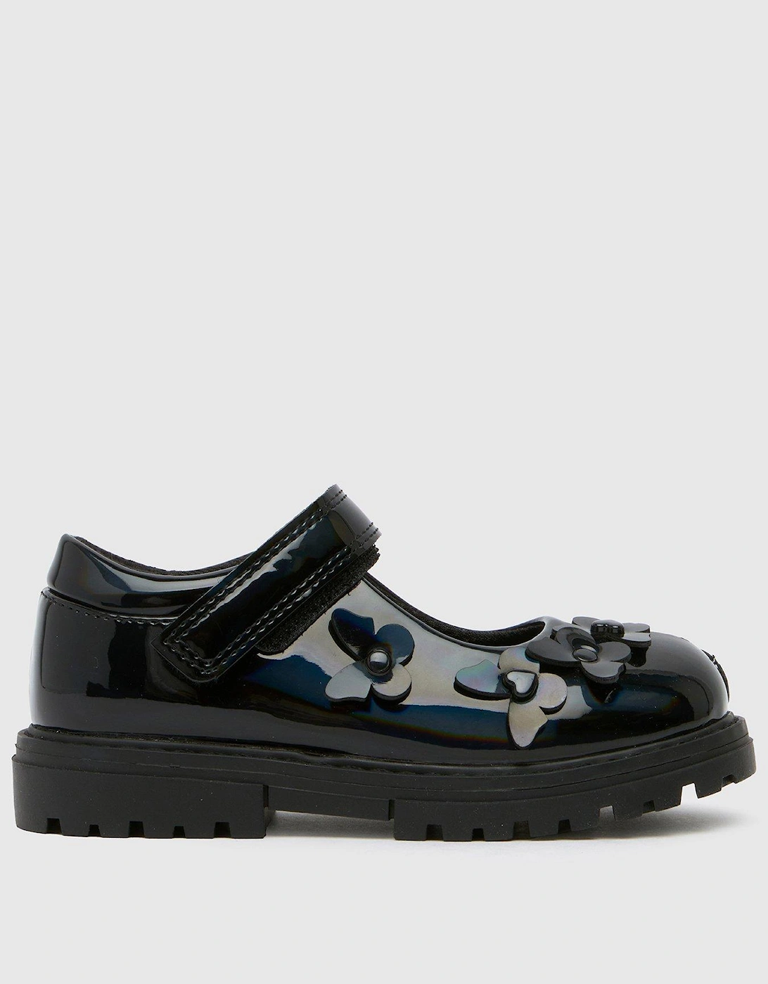 Lush Feature Butterfly Toddler - Black Patent, 2 of 1