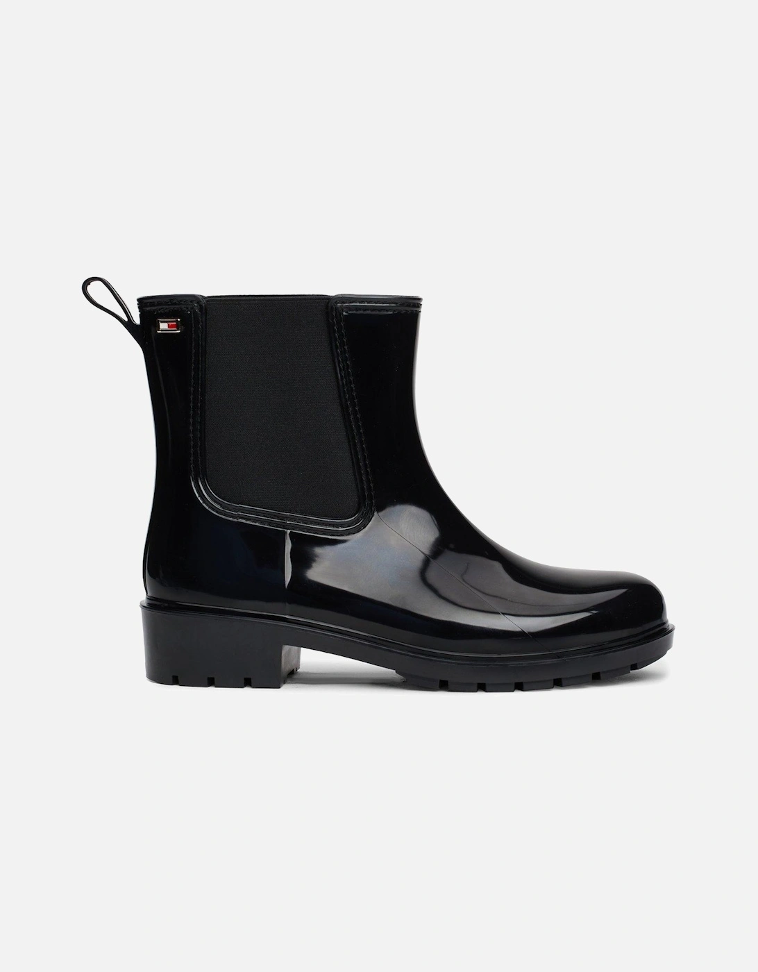 Flag Logo Rainboots - Black, 6 of 5