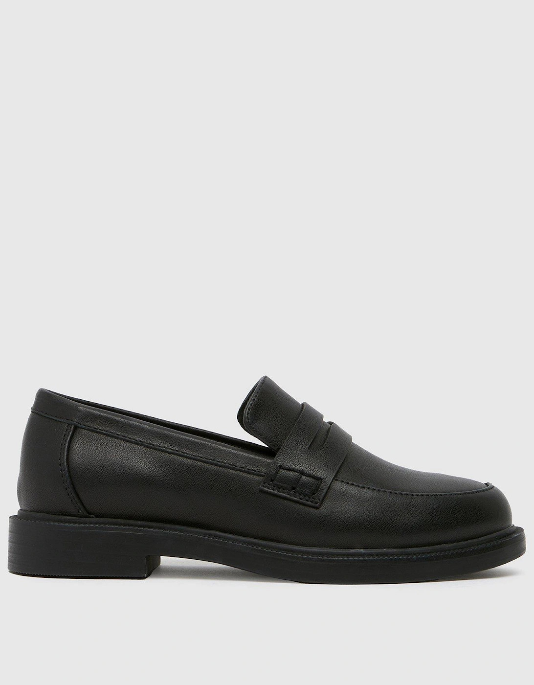 Libby Leather Penny Loafer Junior - Black, 2 of 1