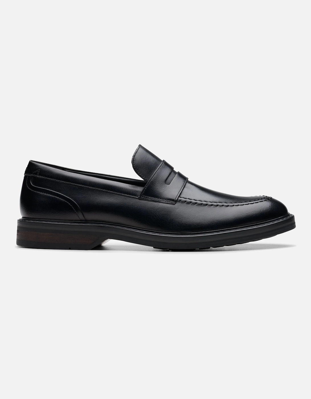 Aldwin Step in Black Leather