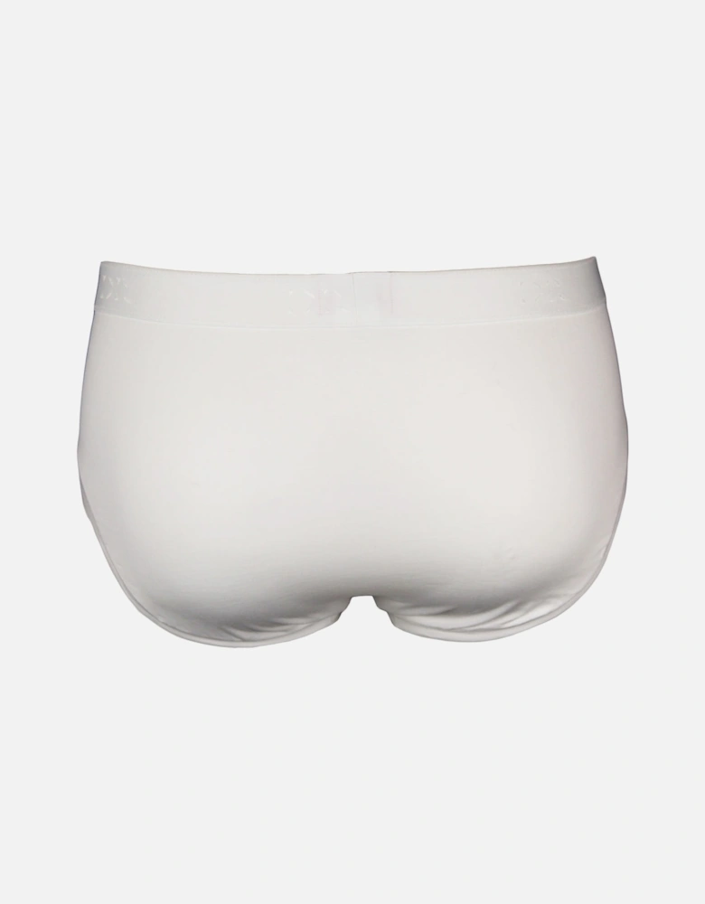 Jack Pima Cotton Stretch Brief, White