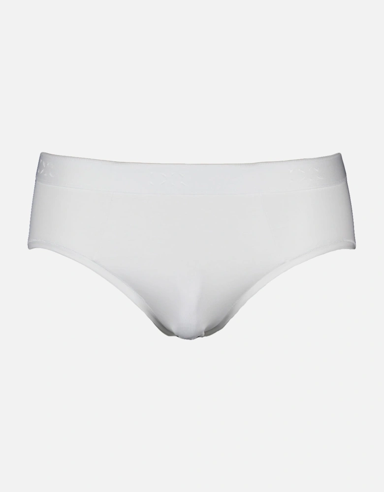 Jack Pima Cotton Stretch Brief, White