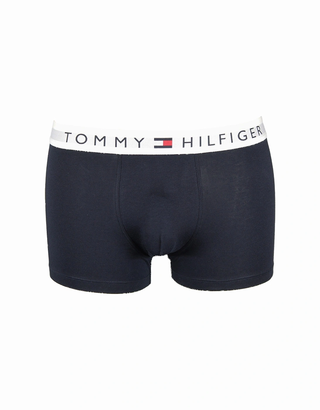 3-Pack TH Original Logo Boxer Trunks, Navy/Turquoise/White/Terracotta