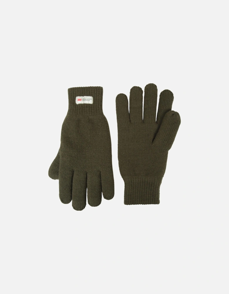 Mens Thinsulate Knitted Gloves