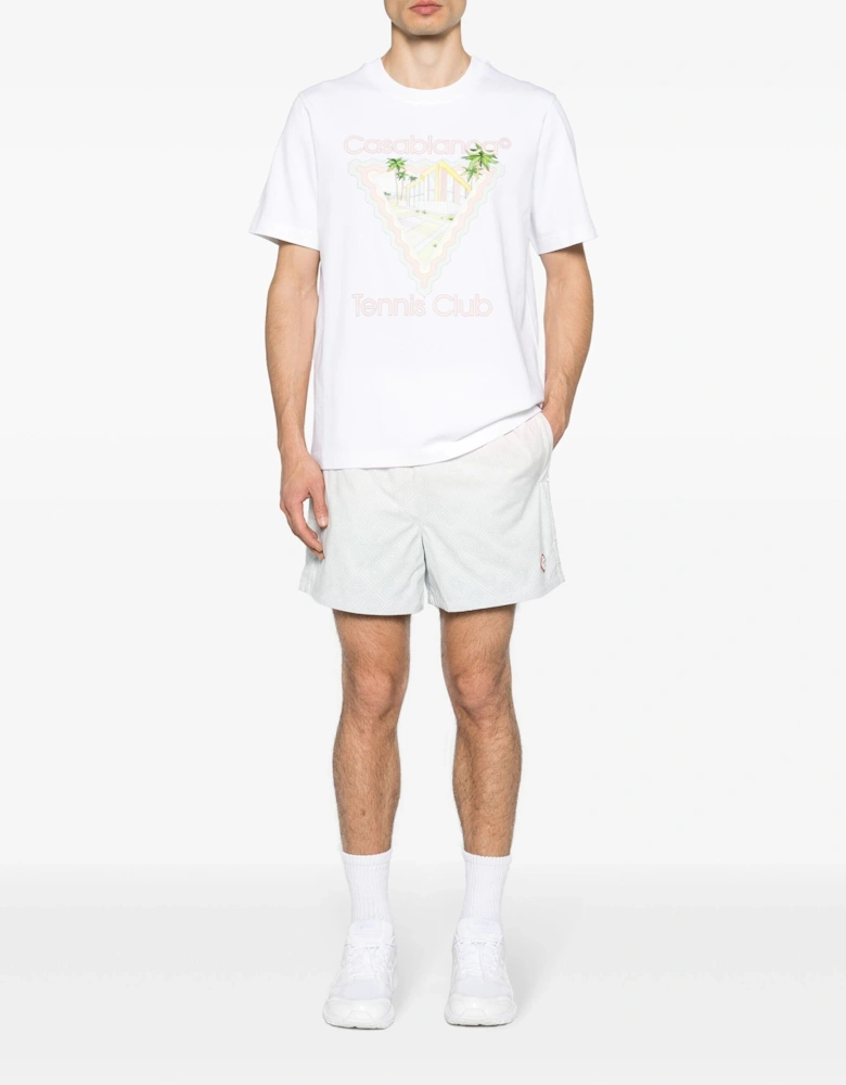 Maison De Reve Logo Printed T-Shirt in White