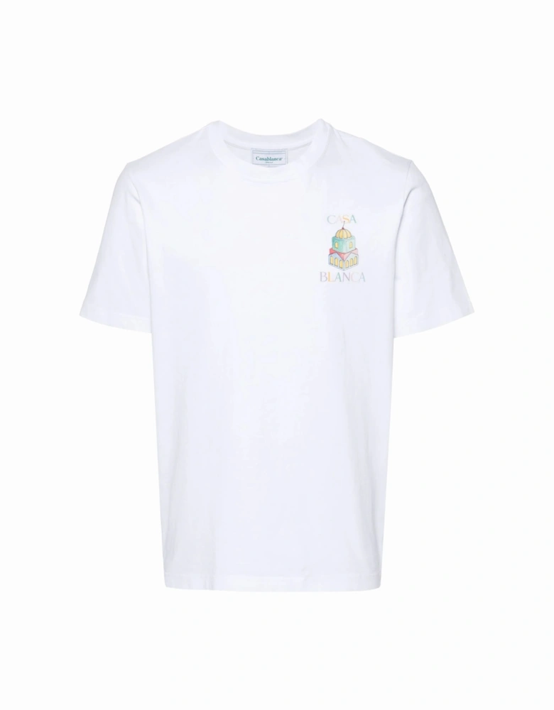 Objets En Vrac Printed T-Shirt in White