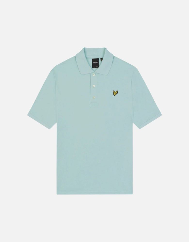 Lyle Scott Clear Sky Blue Plain Polo Shirt