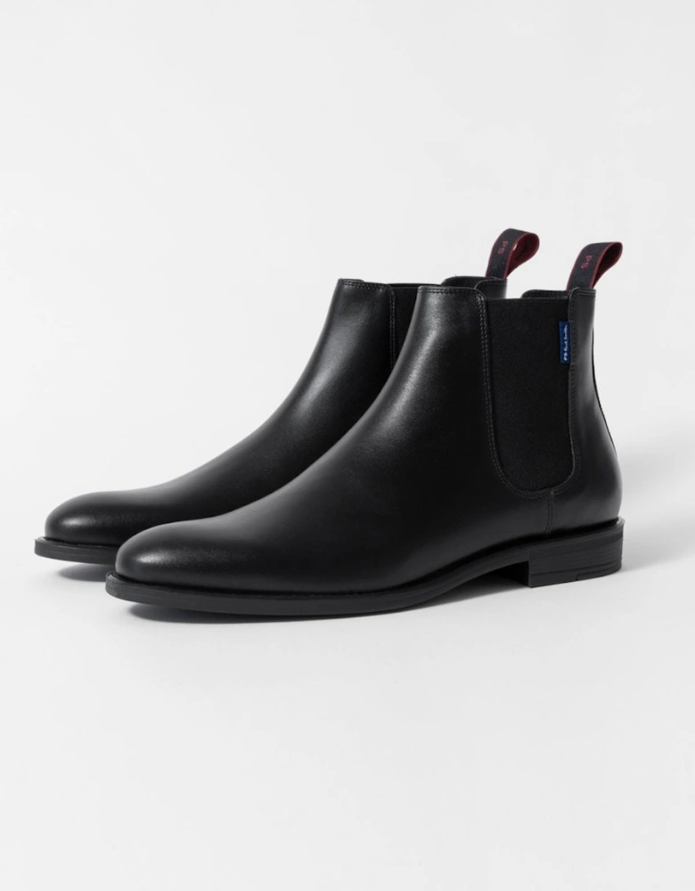 Cedric Mens Leather Chelsea Boots