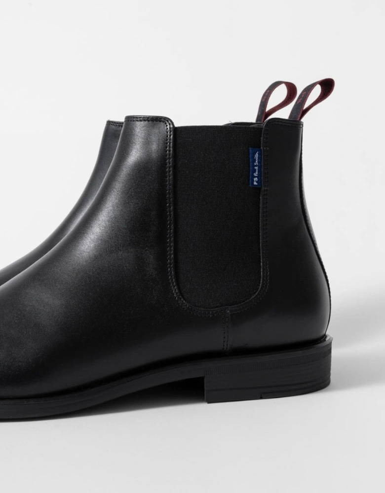 Cedric Mens Leather Chelsea Boots