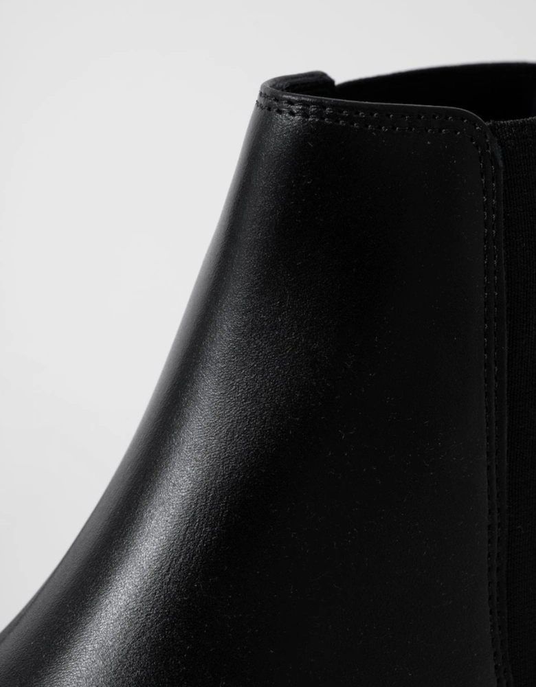 Cedric Mens Leather Chelsea Boots