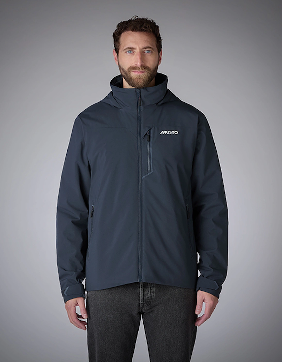 Men's BR1 Midlayer Jacket 598 True Navy, 7 of 6