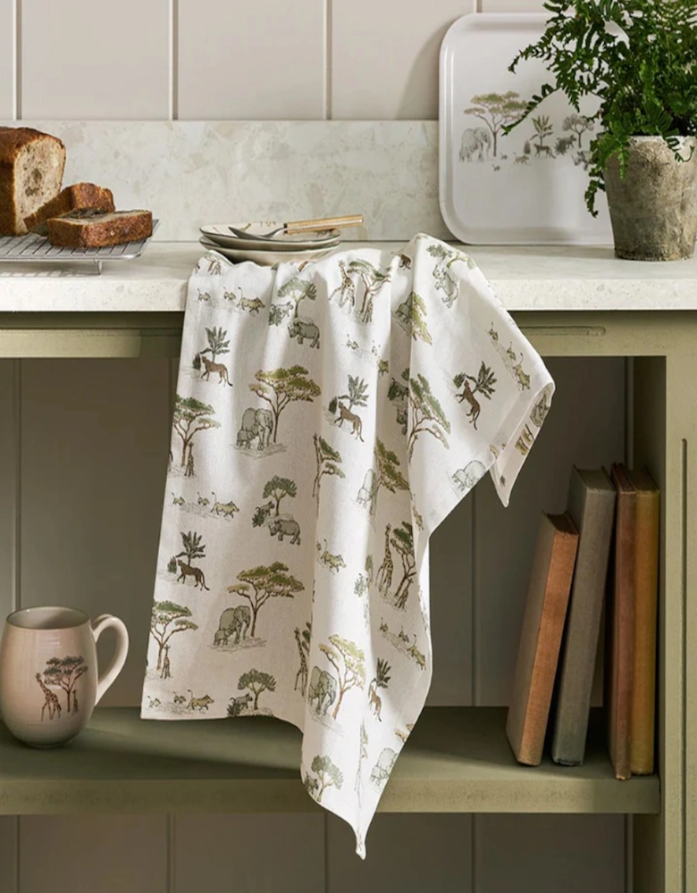 Tea Towel ZSL Wild Savannah