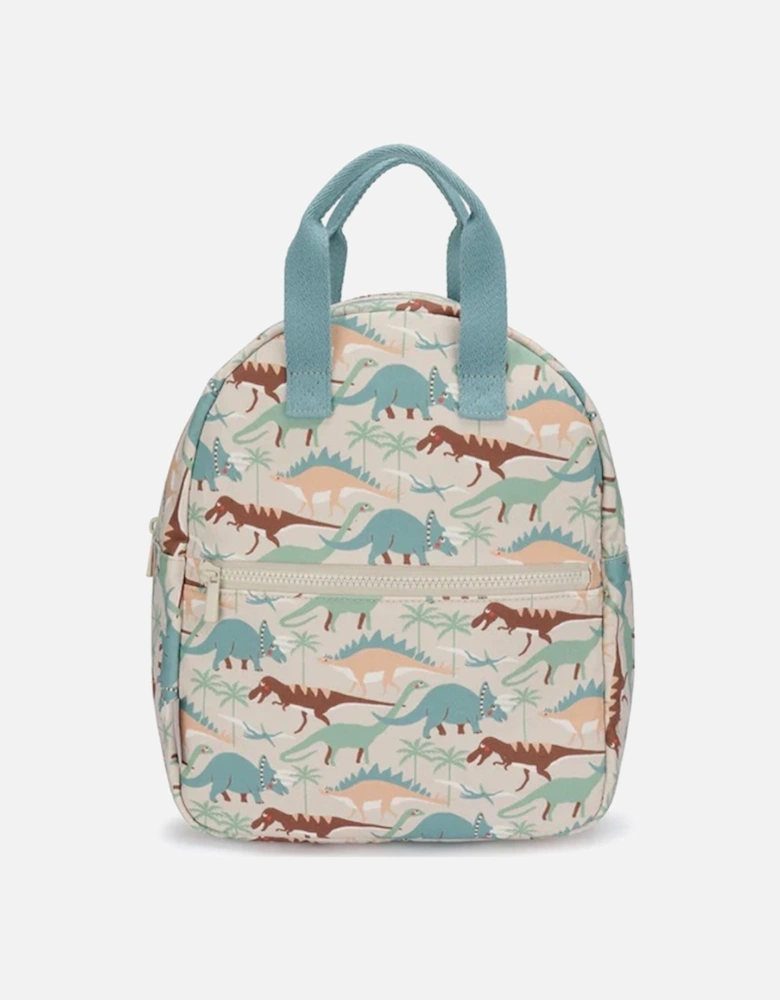 Cotton Canvas Backpack Dinosaur Camo Small