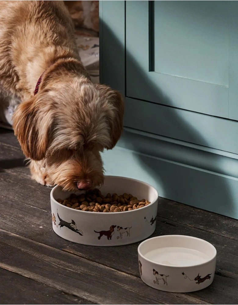 Stoneware Dog Bowl Doggy Day Care Large