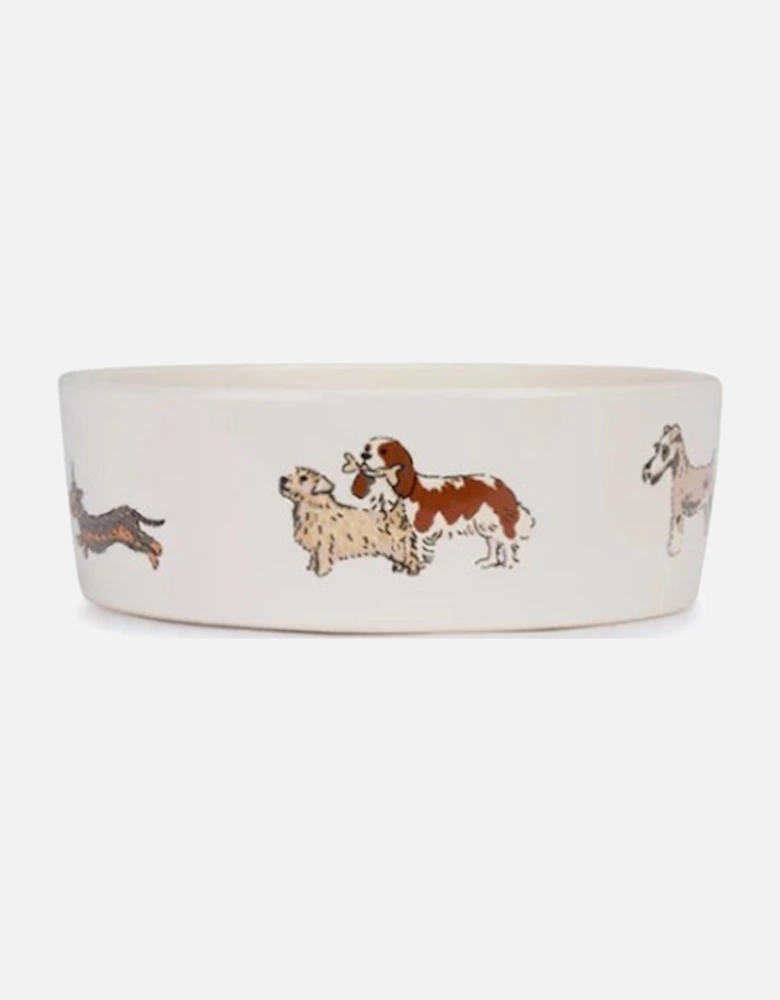 Stoneware Dog Bowl Doggy Day Care Small