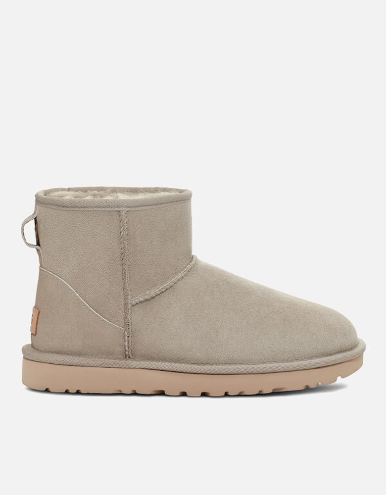 Women's Classic Mini II Sheepskin Boots  - Black