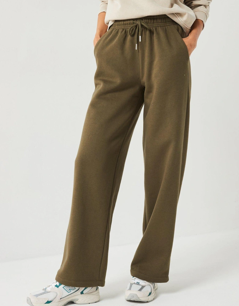 Wide Leg Jogger - Green