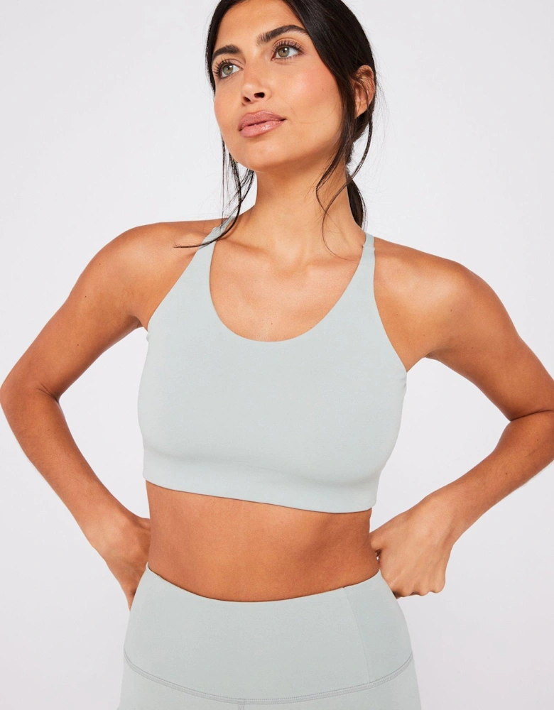 Women's Training Float Cleo Halter Bra - Grey