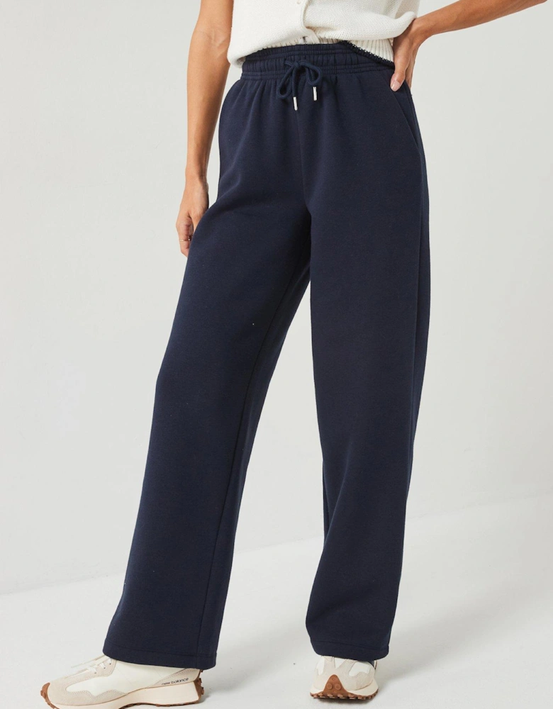 Wide Leg Jogger - Blue