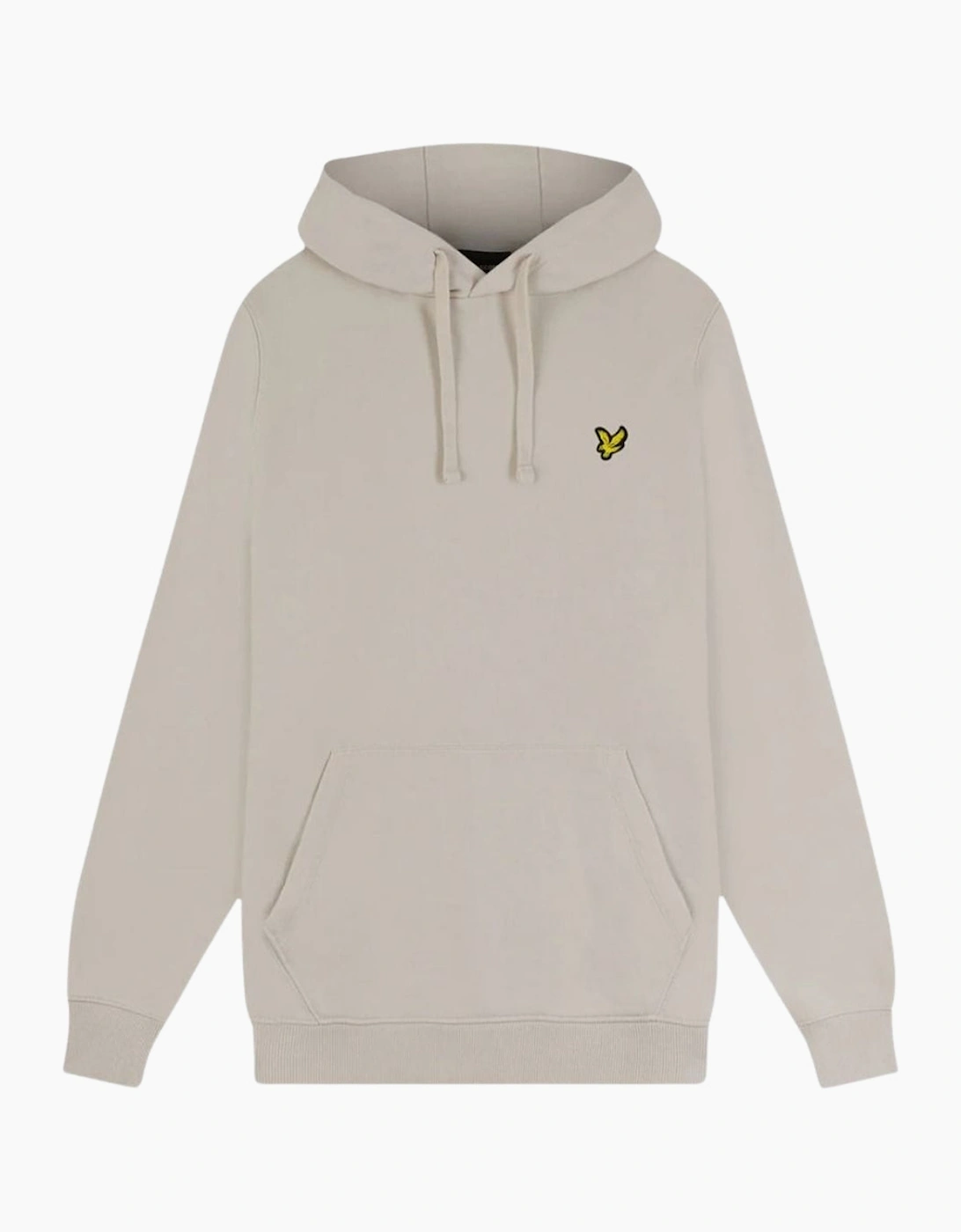 Lyle And Scott Men's Tan Lyle Scott Branded Cove Pull Over Hoodie - - : 40/Regular L