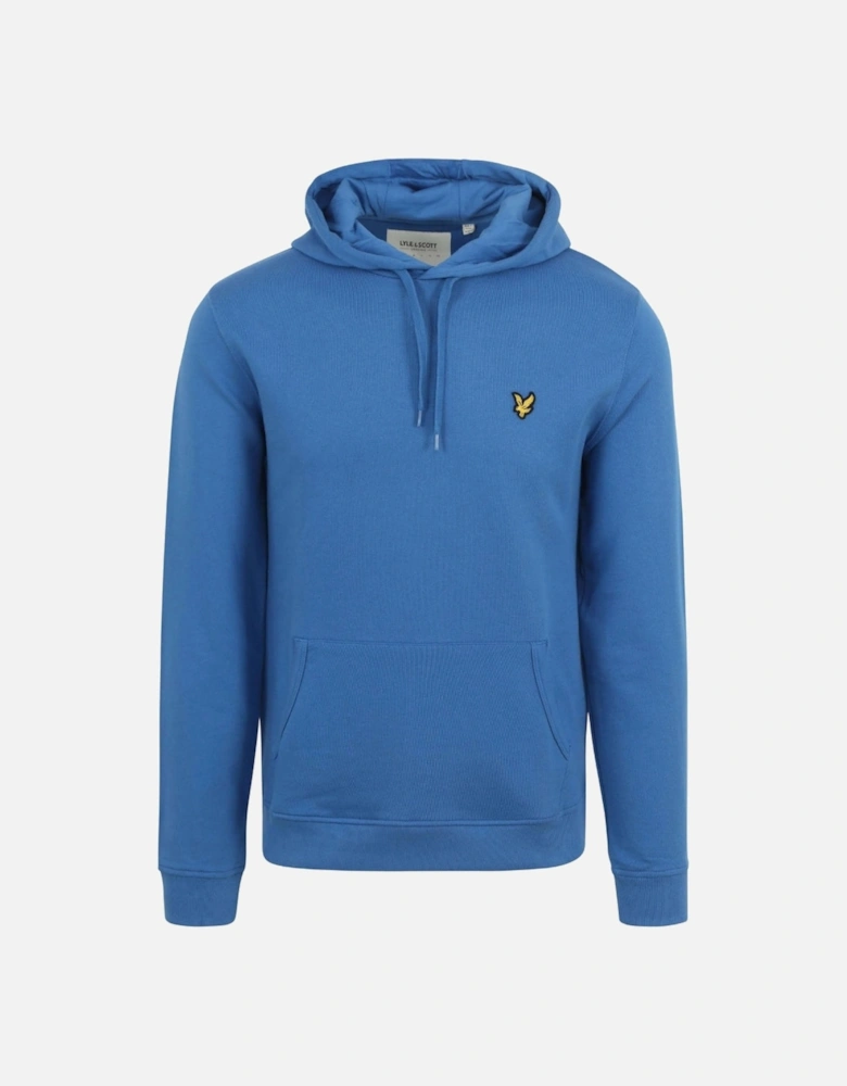 Lyle Scott Branded Spring Blue Pull Over Hoodie