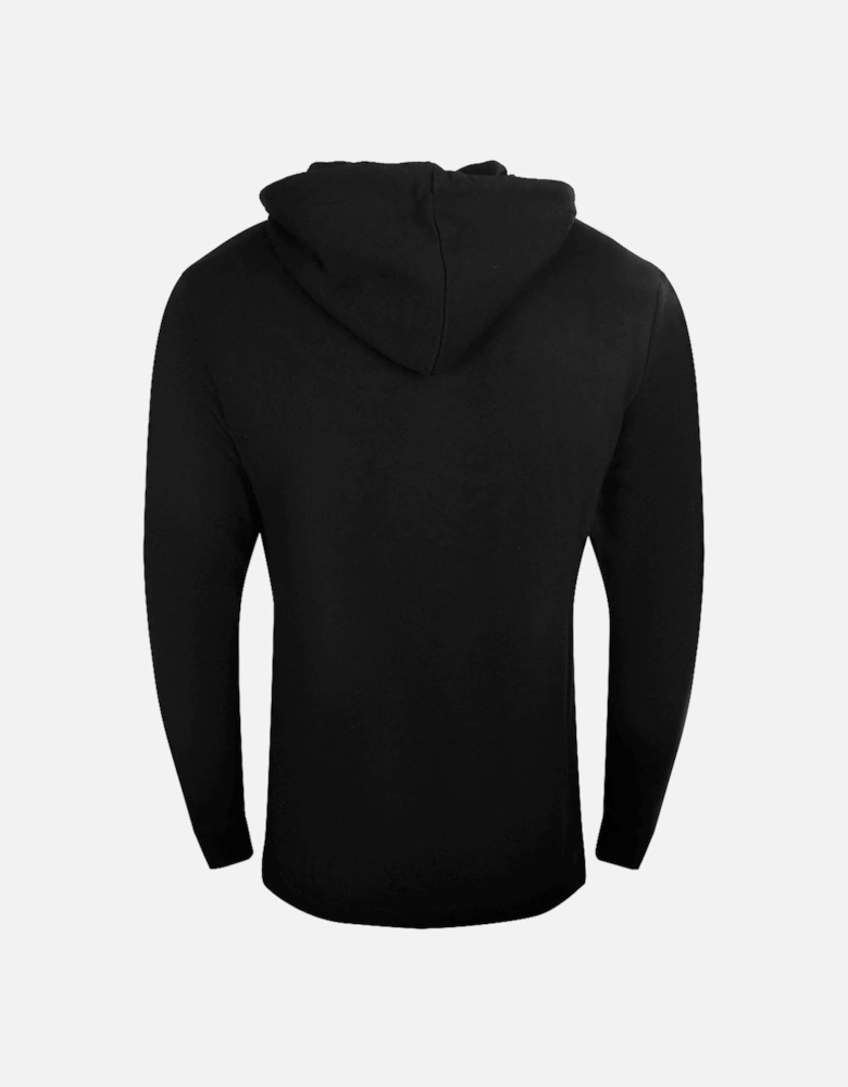 Cavalli Class Reverse Logo Black Zip Up Hoodie