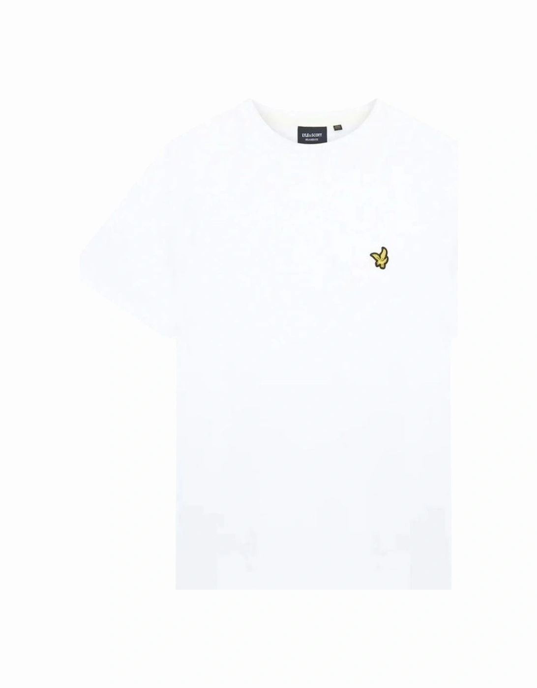 Lyle Scott Slub Plain White T Shirt, 2 of 1