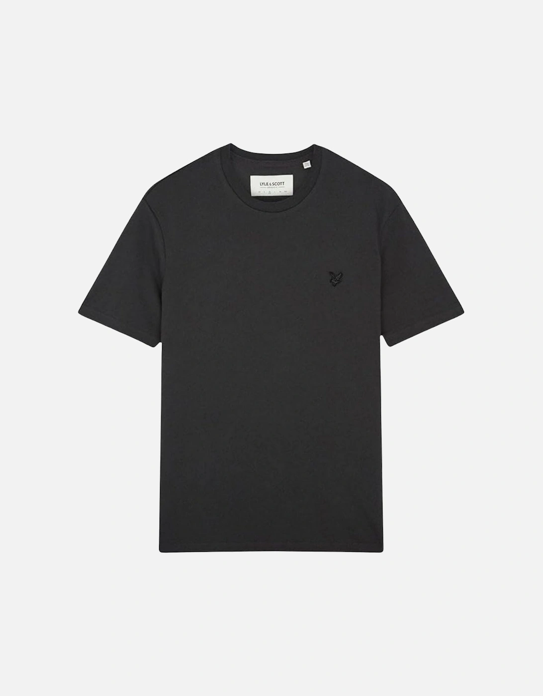 Lyle Scott Tonal Eagle Dark Grey T Shirt, 2 of 1