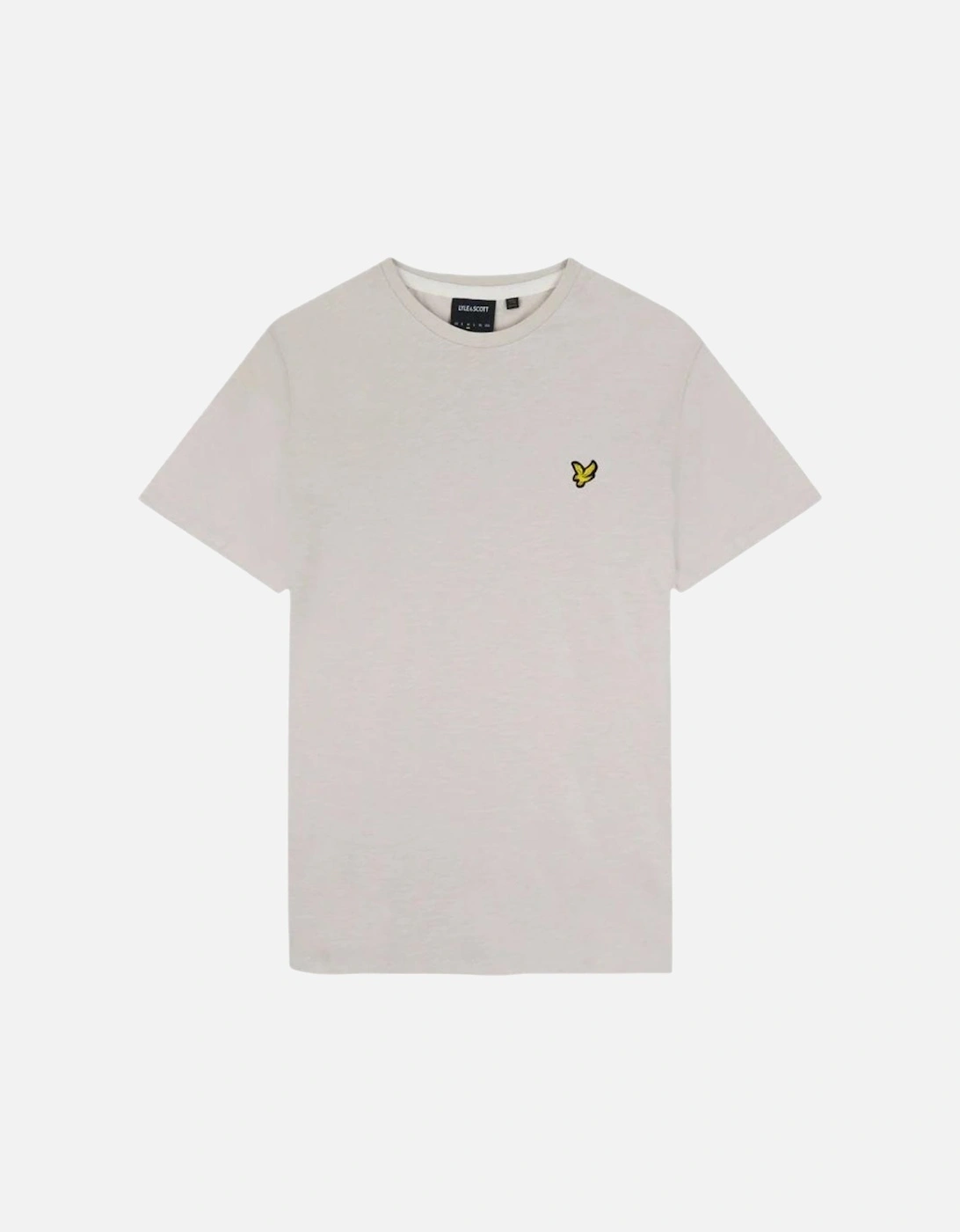 Lyle Scott Slub Plain Cream T Shirt, 2 of 1