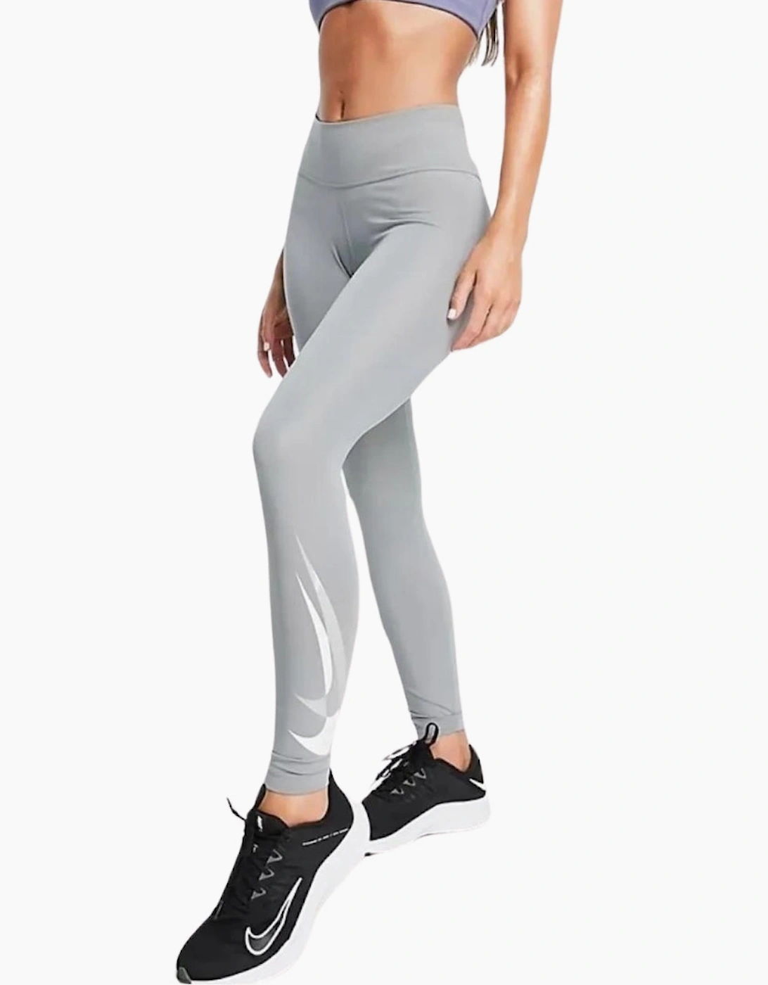 Women's Nike One Grey Leggings - Size: 10/8