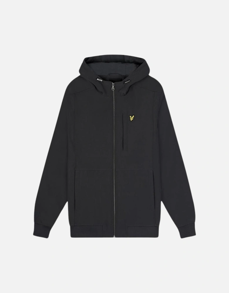 Lyle Scott Branded Gunmetal Grey Softshell Jacket