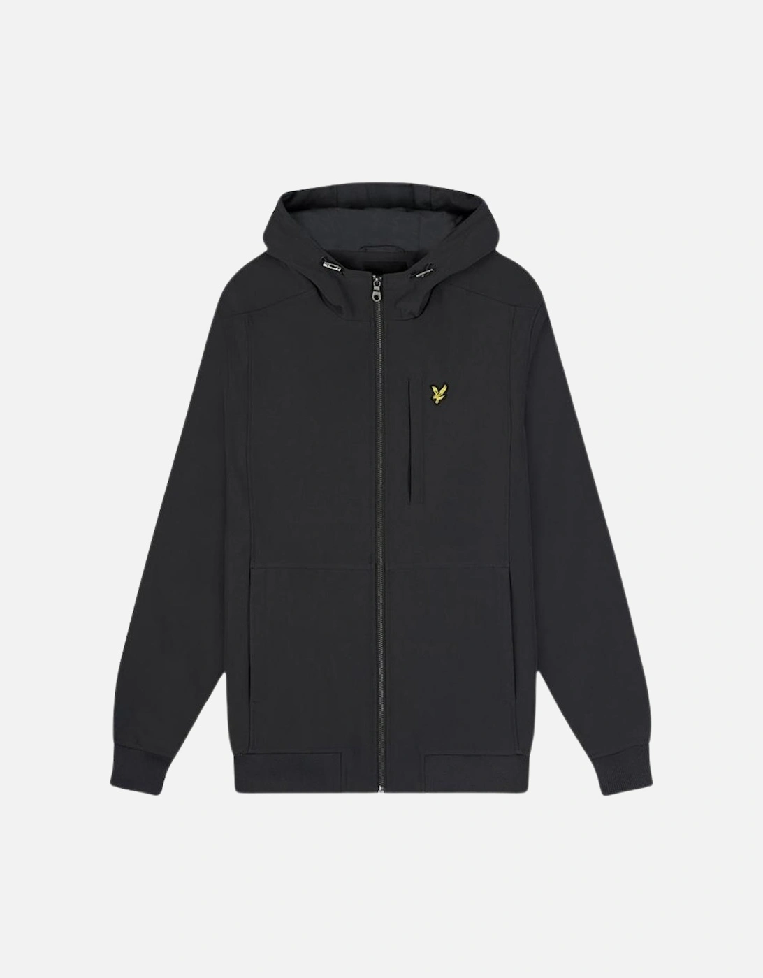 Lyle Scott Branded Gunmetal Grey Softshell Jacket, 2 of 1