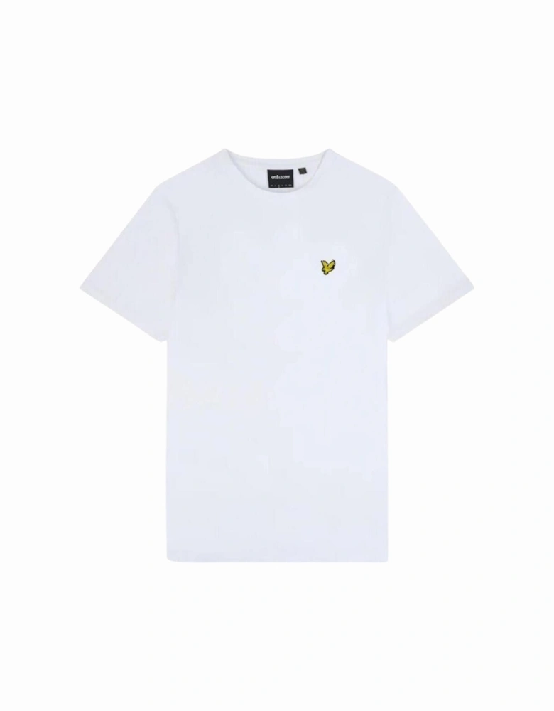 Lyle Scott Thistle Club Print White T Shirt