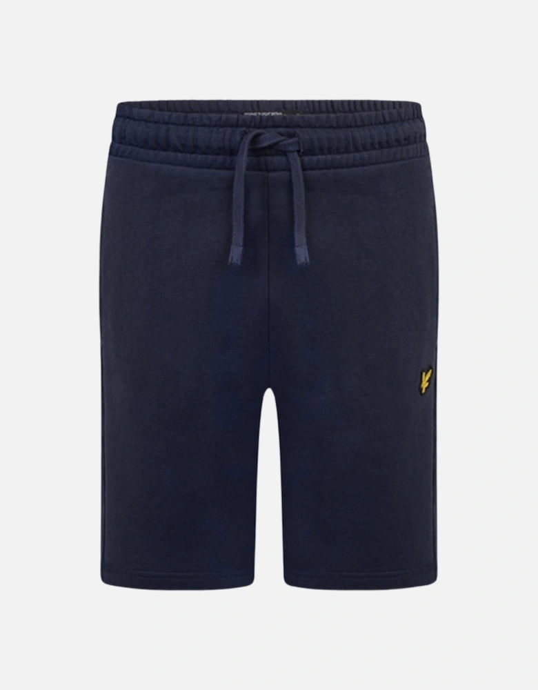 Lyle Scott Plain Dark Navy Sweat Shorts