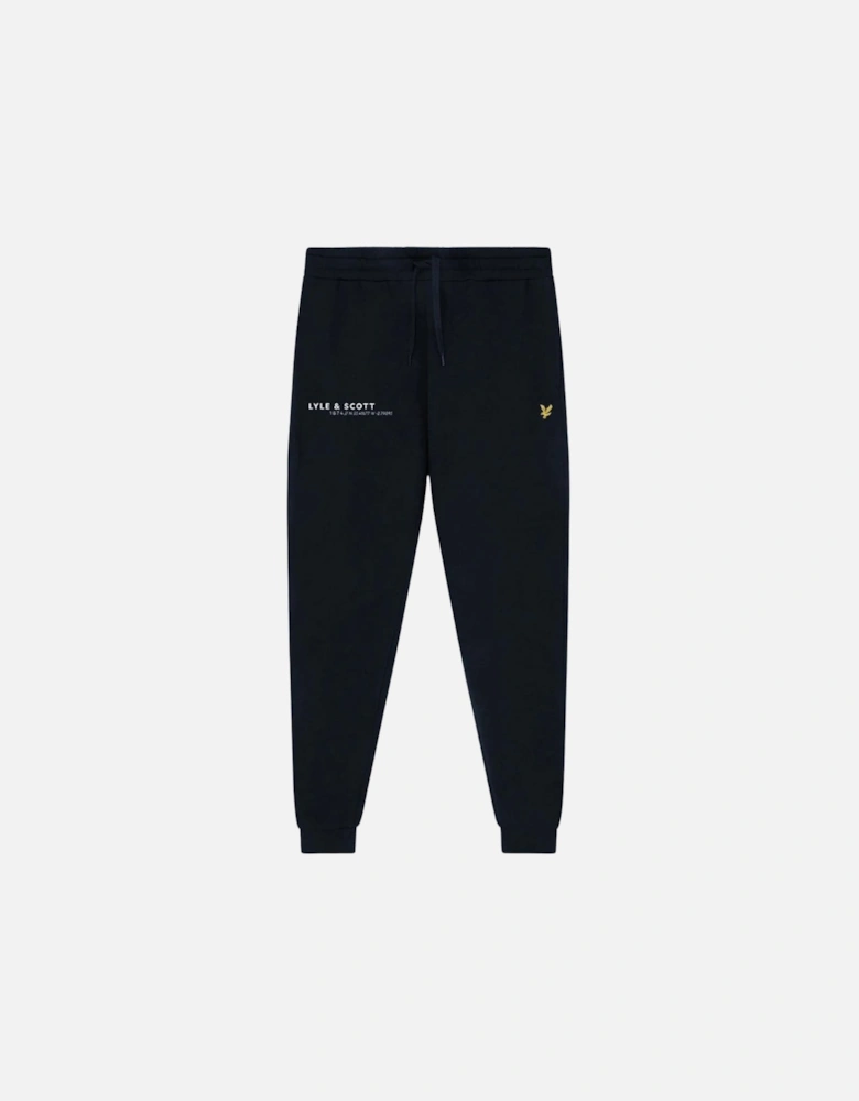 Lyle Scott Co Ordinate Print Navy Blue Sweat Pants