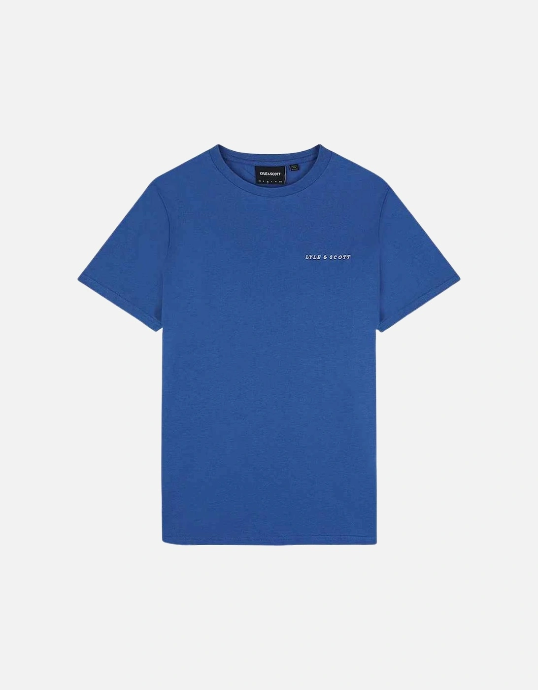 Lyle Scott Embroidered Logo Spring Blue T Shirt, 2 of 1