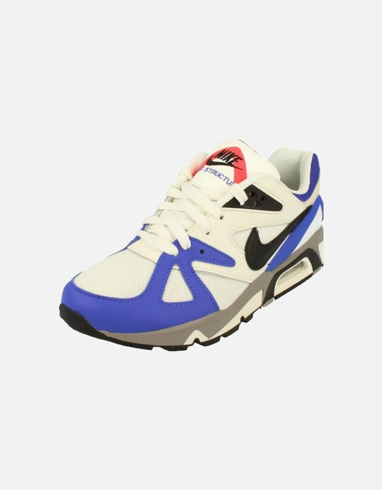 Air Structure White Trainers
