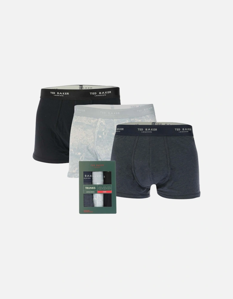 3 Pack of Cotton Trunks