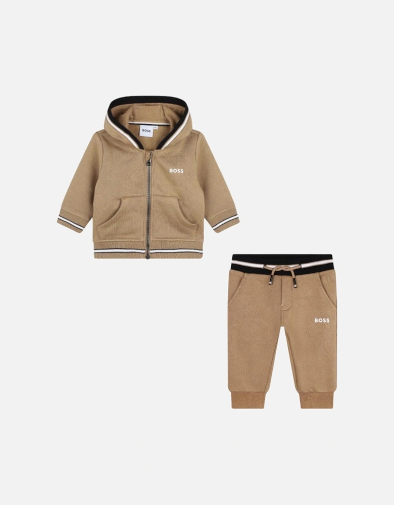 BOSS BABY/TODDLER BEIGE TRACKSUIT J51246-J51272