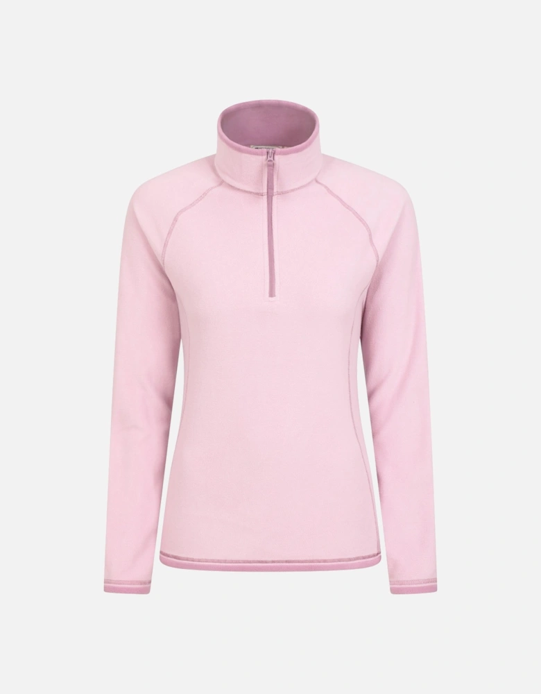 Womens/Ladies Montana Half Zip Fleece Top