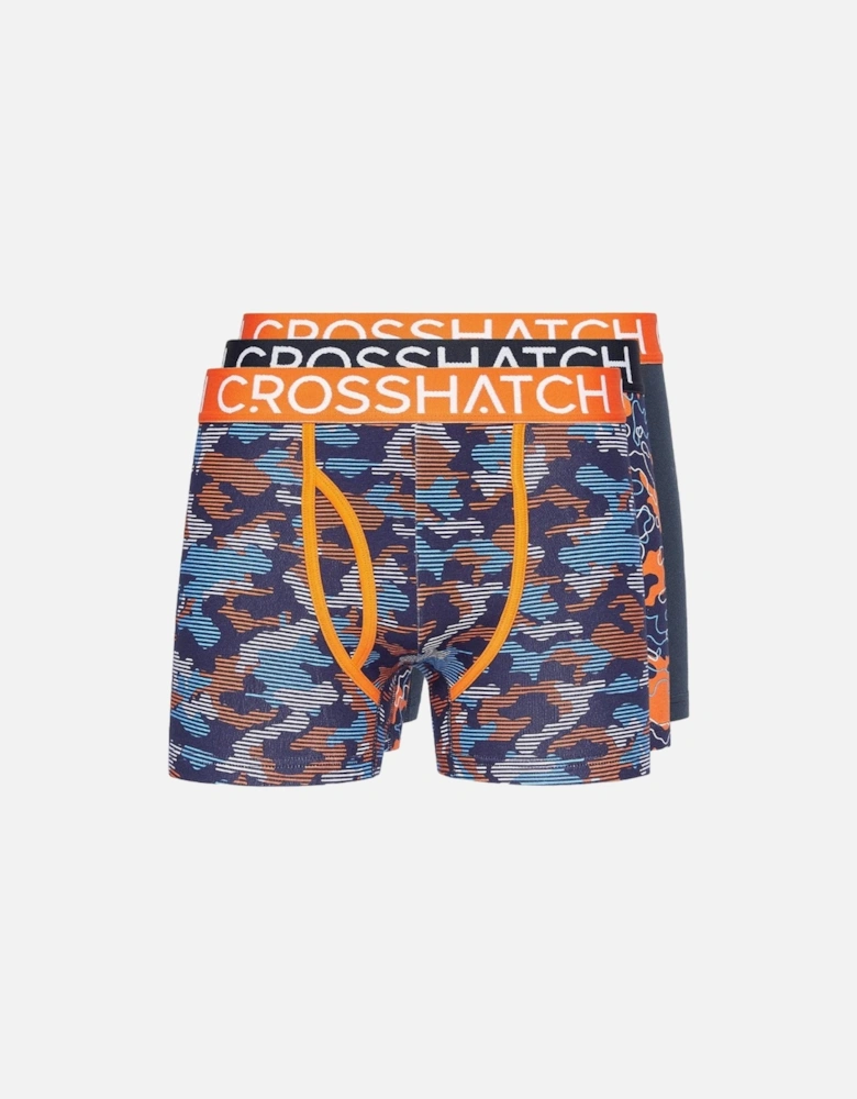 Mens Linamo MVE Open Fly Boxer Shorts (Pack of 3)