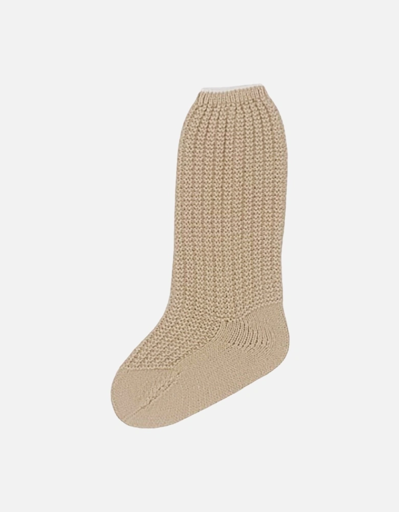 Camel Knit Socks