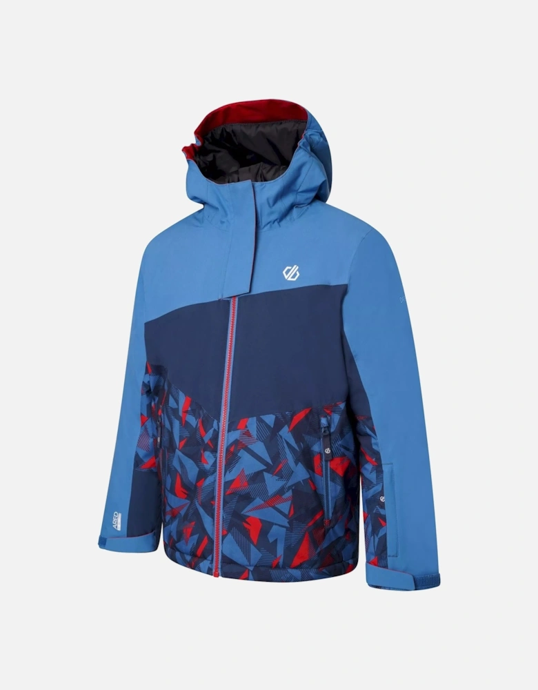 Childrens/Kids Humour II Geometric Ski Jacket