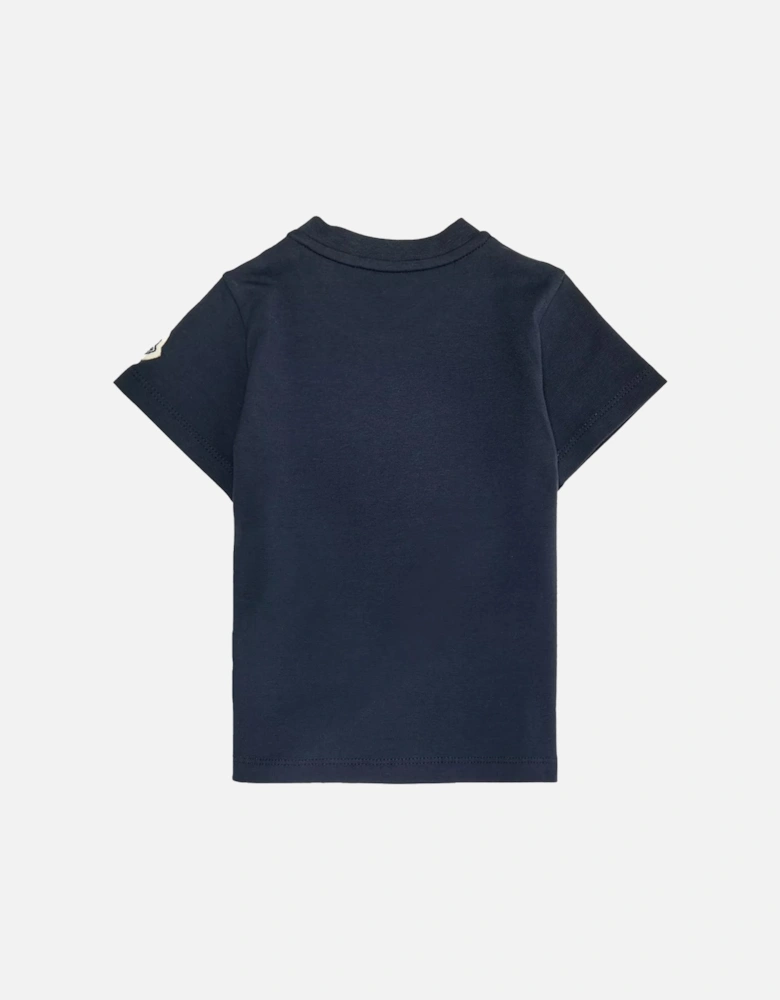 Multi Logo T-Shirt Navy