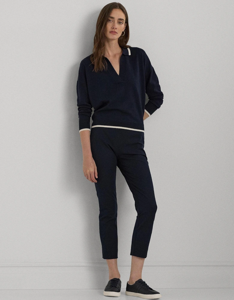 Keslina-Skinny-Pant - Navy