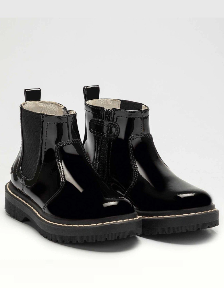 Ruth Patent Chelsea Boot