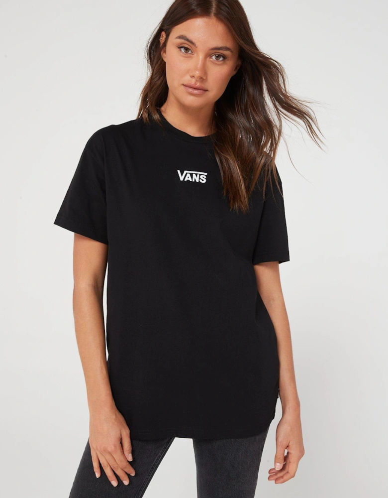 Flying V Oversized T-Shirt - Black