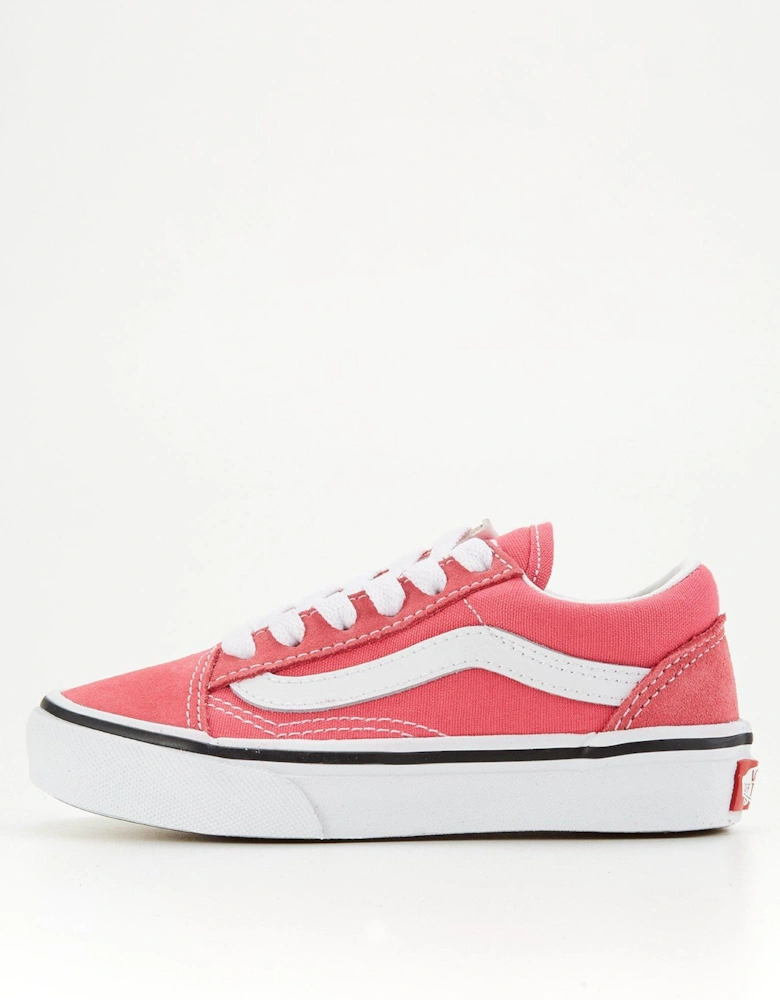 Kid's Old Skool Trainers - Pink